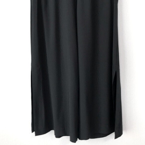Soft Surroundings Go Lively Slit Hem Cropped Wide Leg High Waist Athletic Pants - Picture 6 of 12